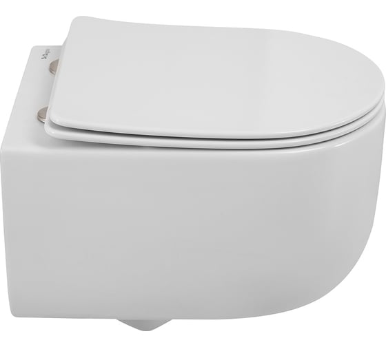 Унитаз подвесной безободковый BelBagno SOFT-TOR быстросъемное сидение с функцией Soft Close BB084CH-TOR/BB051SC