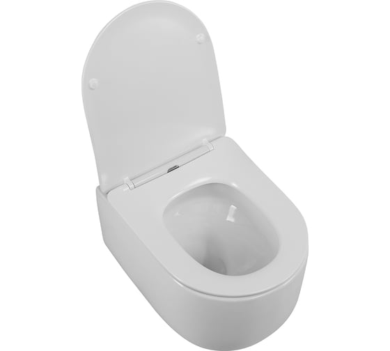 Унитаз подвесной безободковый BelBagno SOFT-TOR быстросъемное сидение с функцией Soft Close BB084CH-TOR/BB051SC