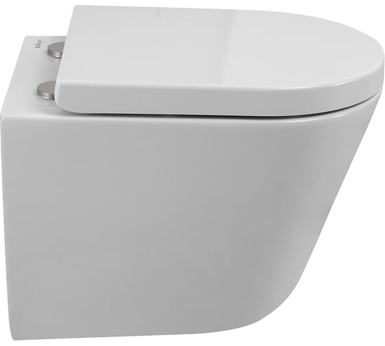 Унитаз подвесной безободковый BelBagno FLAY-TOR быстросъемное сидение с функцией Soft Close BB053CH-TOR-FC/BB865SC