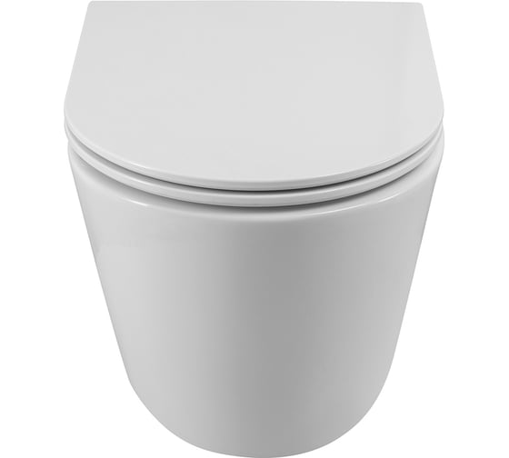 Унитаз подвесной безободковый BelBagno FLAY-TOR быстросъемное сидение с функцией Soft Close BB053CH-TOR-FC/BB870SC