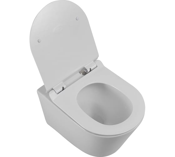 Унитаз подвесной безободковый BelBagno FLAY-TOR быстросъемное сидение с функцией Soft Close BB053CH-TOR-FC/BB2111SC