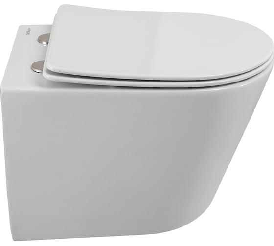 Унитаз подвесной безободковый BelBagno FLAY-TOR быстросъемное сидение с функцией Soft Close BB053CH-TOR-FC/BB051SC