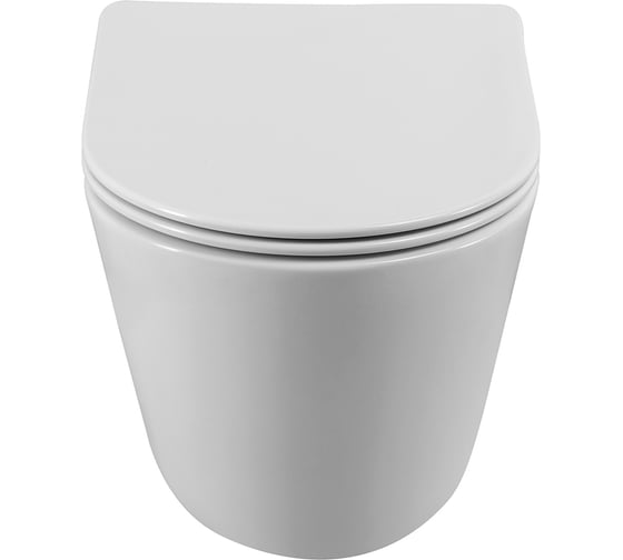 Унитаз подвесной безободковый BelBagno FLAY-TOR быстросъемное сидение с функцией Soft Close BB053CH-TOR-FC/BB051SC