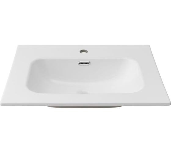 Раковина-столешница Aquanet Flat 60 белый матовый 00330429