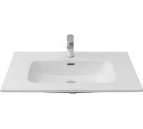 Раковина-столешница Aquanet Flat 80 белый матовый 00330431