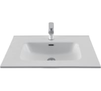 Раковина-столешница Aquanet Flat 70 белый матовый 00330430