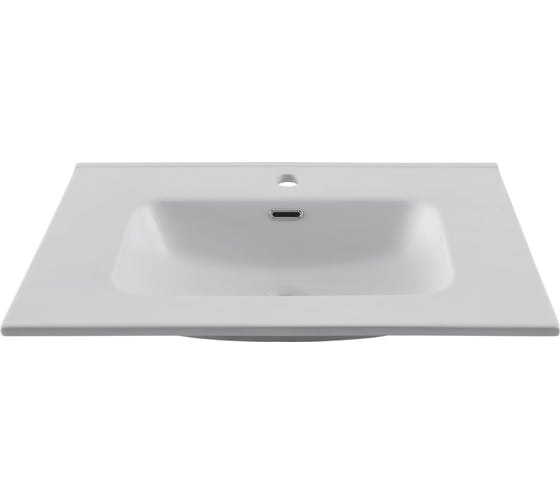 Раковина-столешница Aquanet Flat 70 белый матовый 00330430