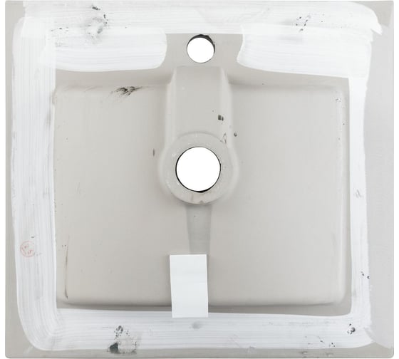 Раковина-столешница Aquanet Flat 50 черный матовый 00329252