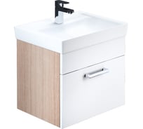 Тумба с умывальником для ванной комнаты IDDIS Mirro 50 см MIR50W0i95K