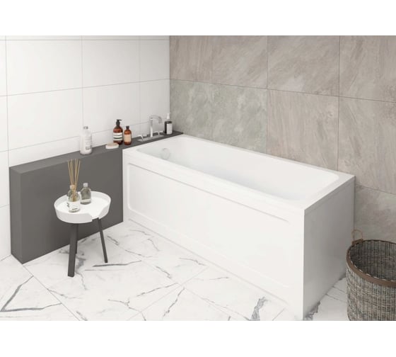 Ванна AQUATEK Мия прямоугольная 180x70см 00000136978