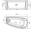 Акриловая ванна Радомир Мэги 140х80 правосторонняя каркас 2-01-0-2-1-211 3