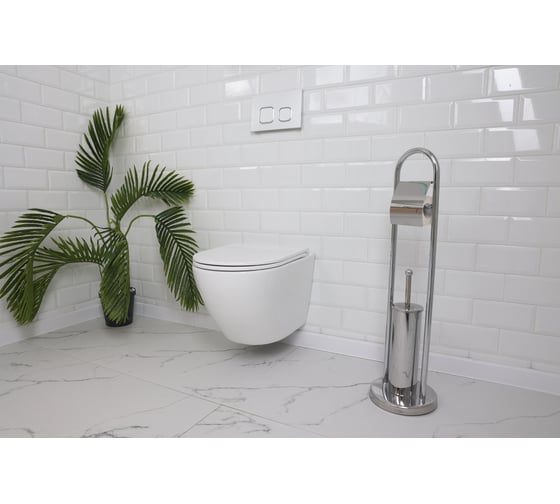 Комплект Alcora Encanto CO DP инсталляция Grant кнопка chrome LT-046E-R+7107CHROME 1