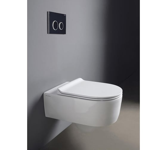 Подвесной унитаз Flaminia Link 560x360хh200 мм керамика, цвет белый 5051/WC