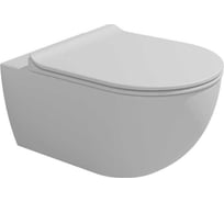 Подвесной унитаз Flaminia App 540x360x270 мм, с системой GoSilent, крепление в комплекте, керамика, цвет белый AP118S
