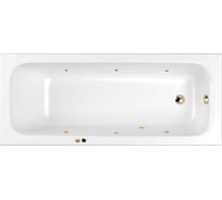 Ванна WHITECROSS Vibe 180x75 "SOFT" (золото) 0105.180075.100.SOFT.GL