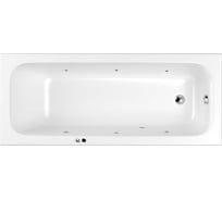 Ванна WHITECROSS Vibe 170x70 "SOFT" (хром) 0105.170070.100.SOFT.CR