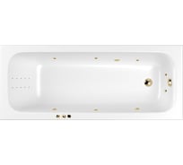 Ванна WHITECROSS Vibe 180x75 "SMART NANO" (золото) 0105.180075.100.SMARTNANO.GL