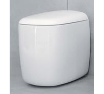 Унитаз Flaminia Mono 520x350хh420 мм, напольный приставной, универсальный выпуск, керамика, цвет белый MN117