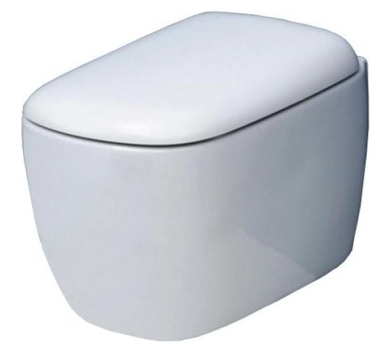 Унитаз подвесной Flaminia Mono 520x350хh420 мм, в комплекте с креплением 9008, керамика, цвет белый MN118