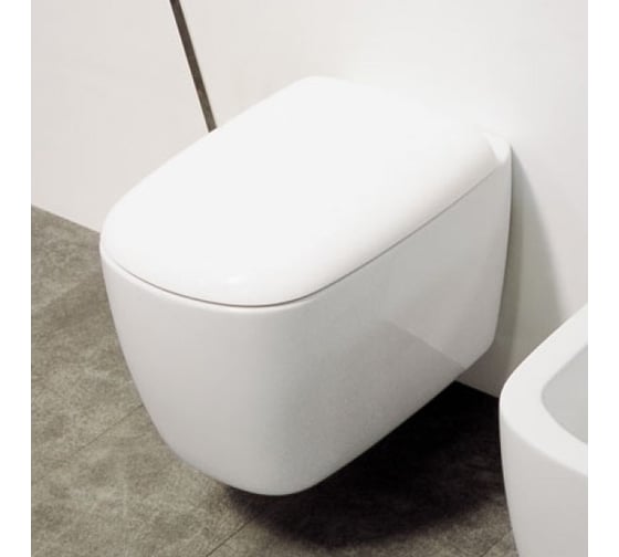Унитаз подвесной Flaminia Mono 520x350хh420 мм, в комплекте с креплением 9008, керамика, цвет белый MN118