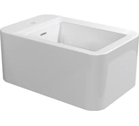 Биде подвесное Flaminia Nile 540x350хh230 мм, подвесное, 1 отверстие для смесителя, перелив, керамика, цвет белый NL218