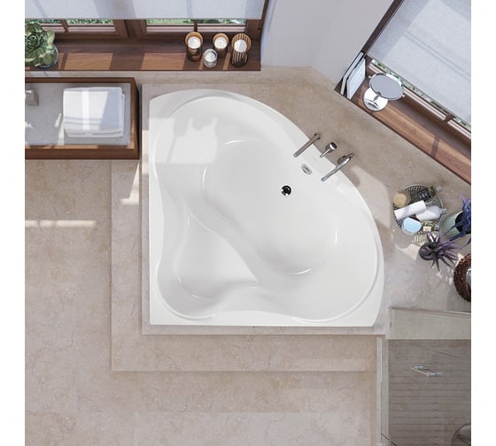 Акриловая ванна VAGNERPLAST IRIS 143 VPBA143IRI3X-04