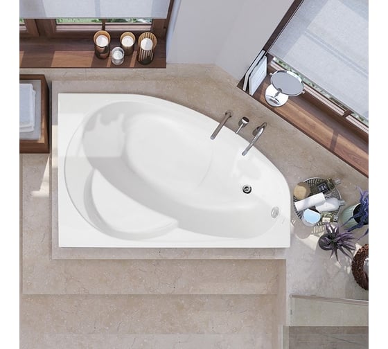 Акриловая ванна VAGNERPLAST FLORA 150 R VPBA151FLA3PX-04