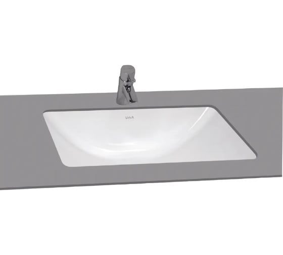 Раковина VITRA S50, встраиваемая снизу, 48 см, цвет белый 5339B003-0012 1