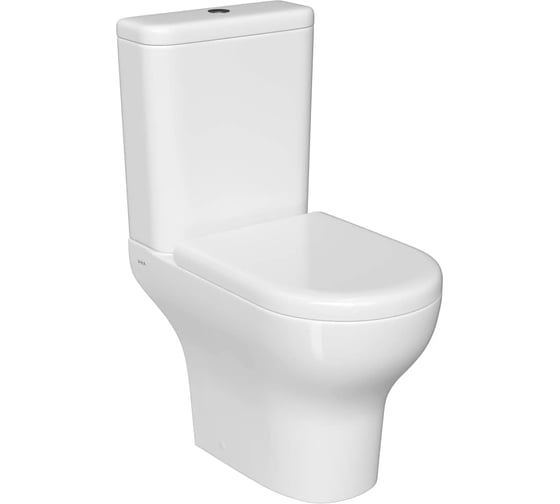 Комплект: унитаз Open-back Vitra 60 см с сиденьем микролифт, 9012B003-7204
