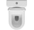 Комплект: унитаз Open-back Vitra 60 см с сиденьем микролифт, 9012B003-7204 3