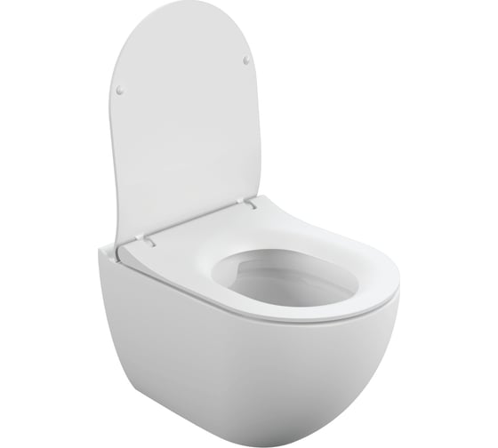 Подвесной унитаз Cersanit BRASKO SMART CLEAN ON DPL EO SLIM LP 64824