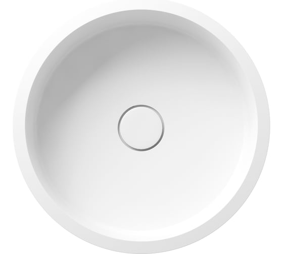 Встраиваемая снизу или сверху раковина из искусственного камня Wellsee Le.tresor 214001000