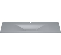 Настенная или мебельная раковина-столешница из искусственного камня Wellsee La.fleur 213610000