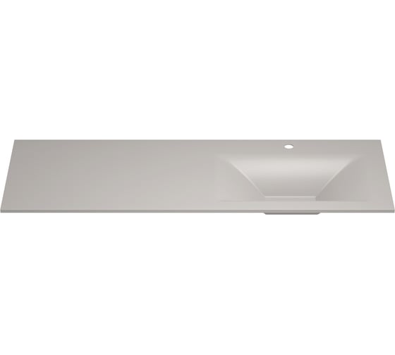 Настенная или мебельная раковина-столешница из искусственного камня Wellsee La.fleur 213623000 1