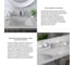 Настенная или мебельная раковина-столешница из искусственного камня Wellsee La.fleur 213623000 7