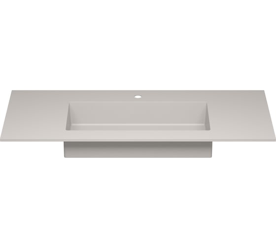 Мебельная раковина-столешница из искусственного камня Wellsee Le.tresor 2.0 214118000 1