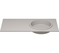 Настенная или мебельная раковина-столешница из искусственного камня Wellsee Le.tresor 214018000