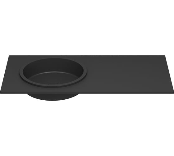 Настенная или мебельная раковина-столешница из искусственного камня Wellsee Le.tresor 214012000 1