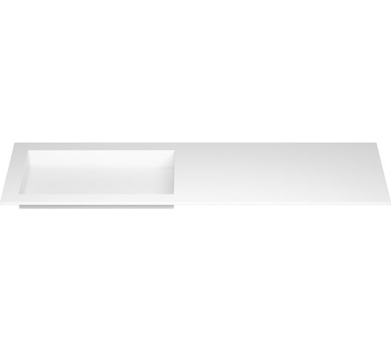 Мебельная раковина-столешница из искусственного камня Wellsee La.fete.deguisee 2.0 213816000 1