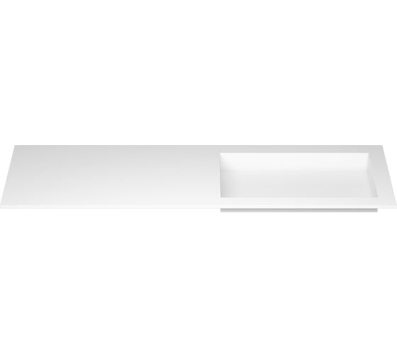 Мебельная раковина-столешница из искусственного камня Wellsee La.fete.deguisee 2.0 213821000 1