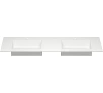 Мебельная раковина-столешница из искусственного камня Wellsee Le.tresor 2.0 214136000