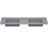 Мебельная раковина-столешница из искусственного камня Wellsee Le.tresor 2.0 214140000