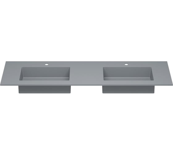 Мебельная раковина-столешница из искусственного камня Wellsee Le.tresor 2.0 214140000