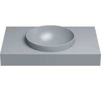 Настенная раковина-столешница из искусственного камня Wellsee Le.joie 213905000