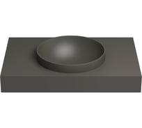 Настенная раковина-столешница из искусственного камня Wellsee Le.joie 213904000