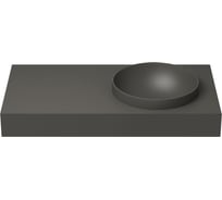 Настенная раковина-столешница из искусственного камня Wellsee Le.joie 213914000