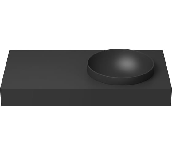 Настенная раковина-столешница из искусственного камня Wellsee Le.joie 213912000 1