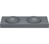 Настенная раковина-столешница из искусственного камня Wellsee Le.joie 213925000