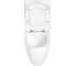 Комплект: напольный безободковый унитаз VITRA Sento Rim-ex Open-Back 9830B003-7204 4