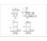 Комплект: напольный безободковый унитаз VITRA Sento Rim-ex Open-Back 9830B003-7204 7